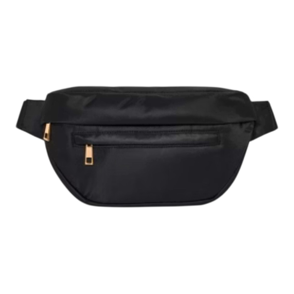 Athleisure Fanny Pack Adjustable Strap Multi-Pocket - A New Day Black NWOT